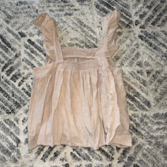 NWT Tank Tank Top Blouse Ruffle Straps Cropped Anrabess Size Large Women y2k - Picture 3 of 7
